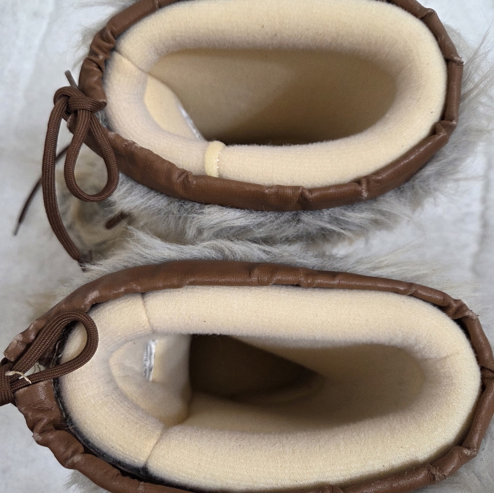 Last Day Sale🔥Brown Fury Fashion Boots winter, Made in Romania Sz US 9 woman - Picture 5 of 11